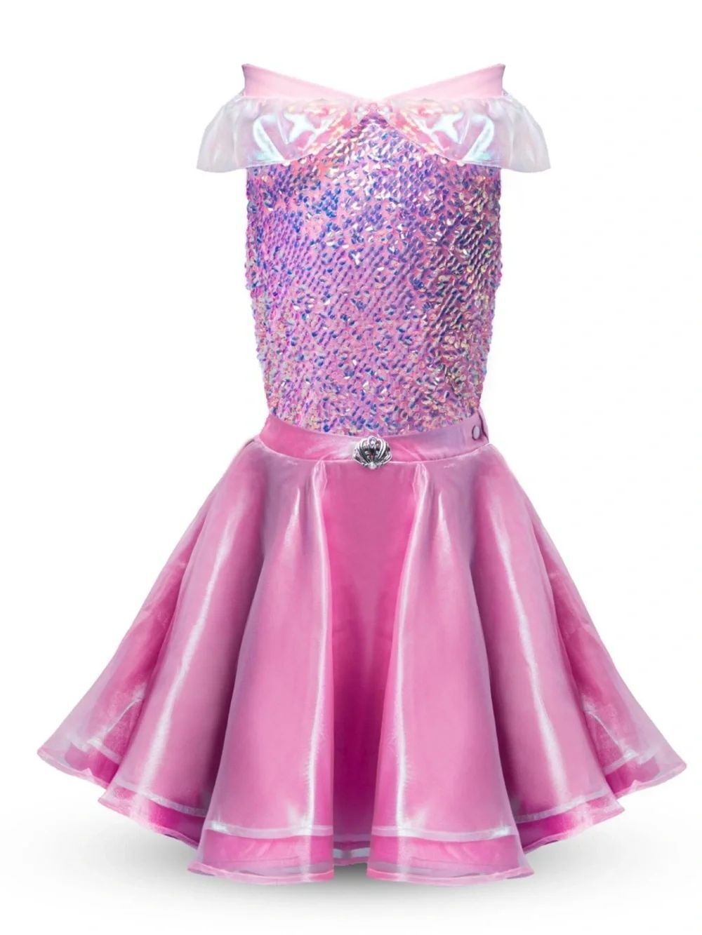 Disney The Little Mermaid x CAMP Limited Edition Pink Transforming Dress Size 3T